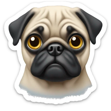 pug insurance sticker