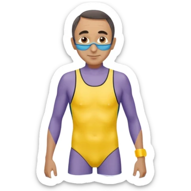 Éric Zemmour, en maillot de bain sticker