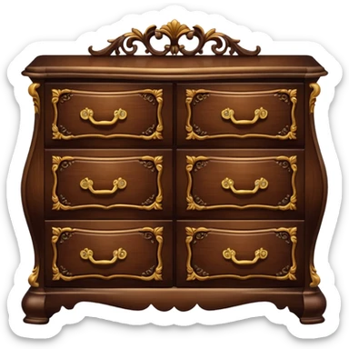 dresser sticker