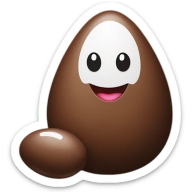 Forme de chocolat unique, inspirée de la fraîcheur printanière et de l'esprit ludique de Pâques. sticker