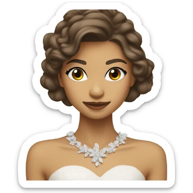 Zendaya in wedding sticker
