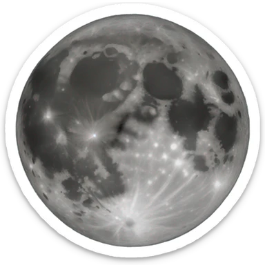 moon sticker