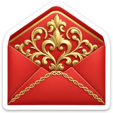 chinese new year red envelope sticker