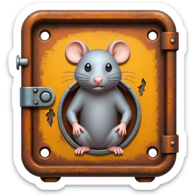 rat trap sticker