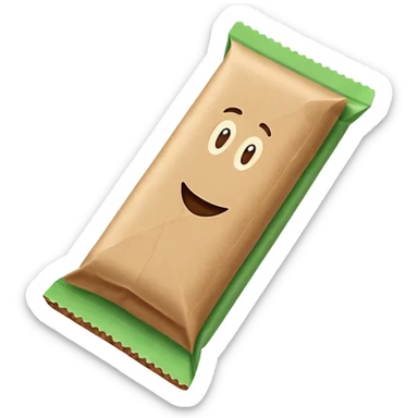 david protein bar sticker