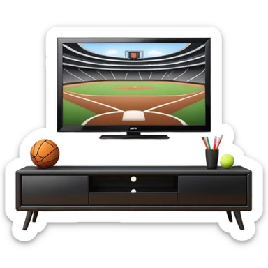 smart tv live sticker