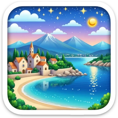 gorgeous beautiful sparkly aesthetic full scenic SCENERY sticker