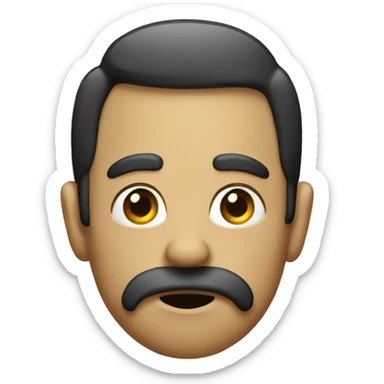 Telling someone to be quiet  sticker