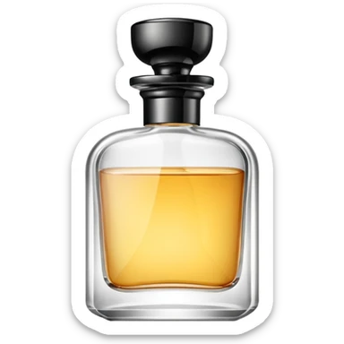 fragrance bottle sticker