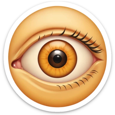 Eye twitch  sticker