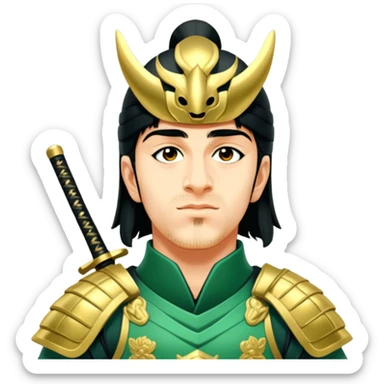 Samurai Guardian sticker