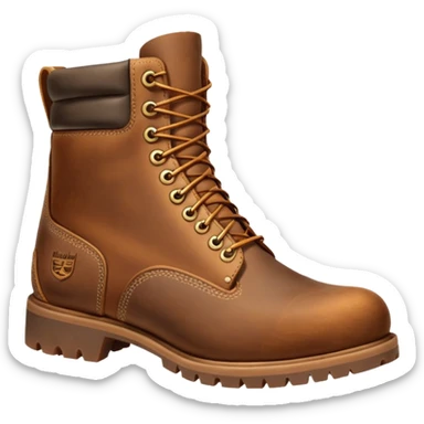 Timberland shoe sticker