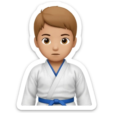 judo kid sticker