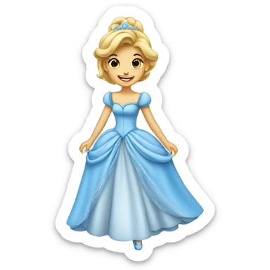 Cinderella  sticker