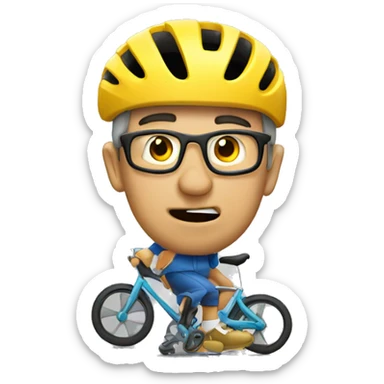 Mess in vélo  sticker