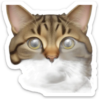 fat ass maowing elton cat sticker