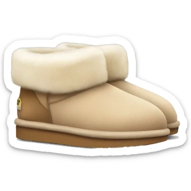  Ugg slippers  sticker