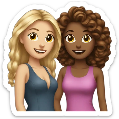 Girls night out  sticker