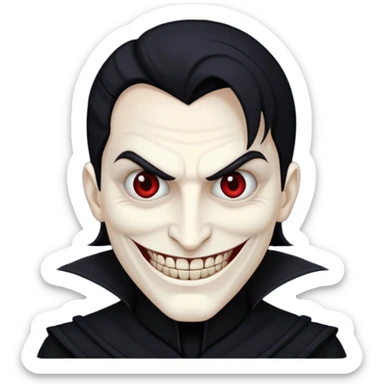 famous Villain character. sticker