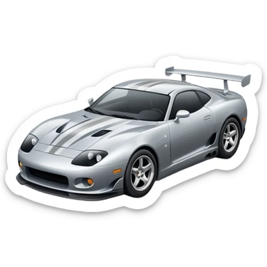 Fast and furious car sticker