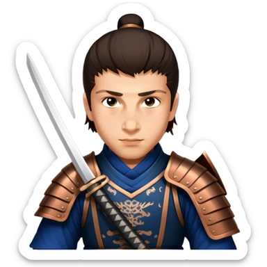 Vigilant Samurai sticker