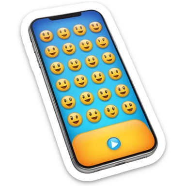 cambio de pantalla de un celular sticker