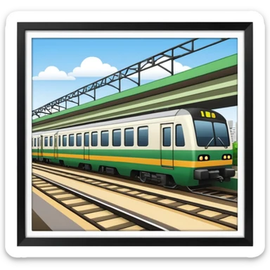 estação tubo de curitiba sticker