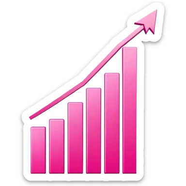 pink statistic sticker
