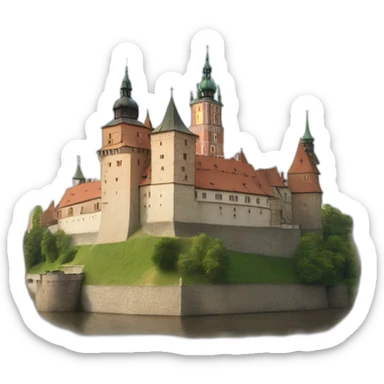 Wawel castle in Krakow sticker