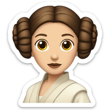 Princess Leia sticker