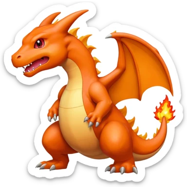 charizard pokemon sticker