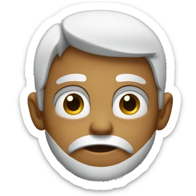 Bawling sticker