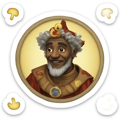 The fool tarot sticker