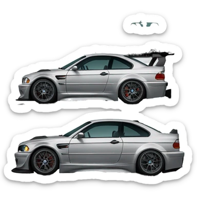 need for speed bmw m3 gtr sticker