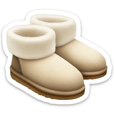 ugg slippers sticker