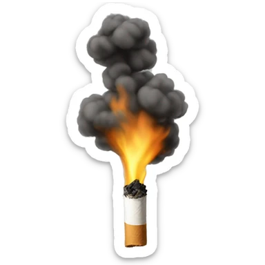 Smoke sticker