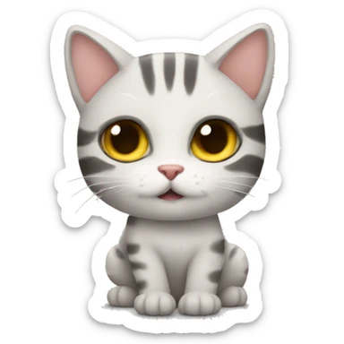gatito tierno sticker