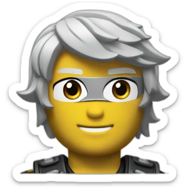 lloyd garmadon from ninjago sticker