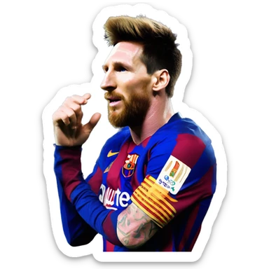 Messi Messi Ankara Messi Messi Ankara Messi gooooooal sticker