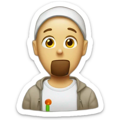 Eminem as a m&m’s sticker