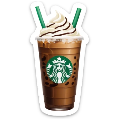 Starbucks iced coffee with Dubai chivalry bar with green filling and burn Khalifa  sticker