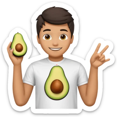 avocado playz roblox youtuber in real life sticker