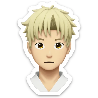 Jujutsu kaisen mahito sticker