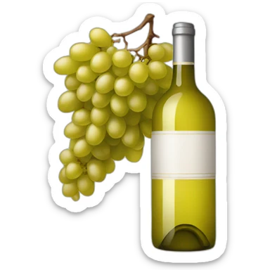 White wine sticker