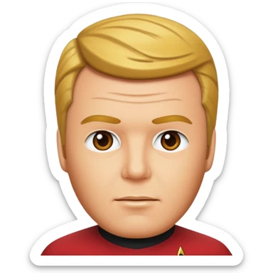 Captain Kirk sticker