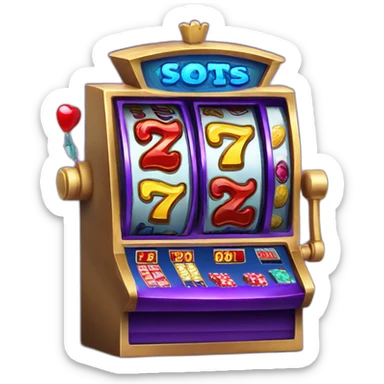 casino slots sticker