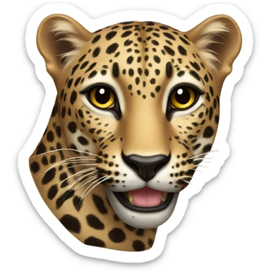 Leopard  sticker