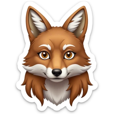 Mystic Coyote sticker