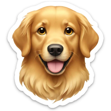 Golden retriever  sticker