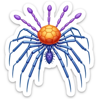 virus bacteriophage T4 sticker